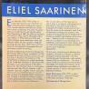 Eliel Saarinen / finnish american architect and educator.
