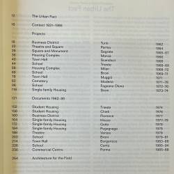 The urban fact / a reference book on Aldo Rossi.