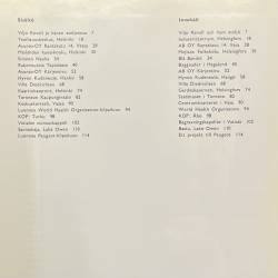 Viljo revell / Rakennuskia ja suunnitelmia