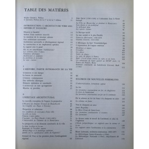 Espace, temps, architecture. Sigfried Giedion.