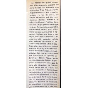 Émile Aillaud. La grande Borne.