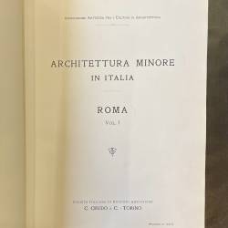 Architettura minore in Italia / Roma / Lazio e suburbio di Roma