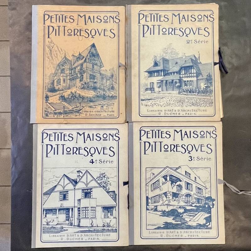 Petites maisons pittoresques / 4 séries.