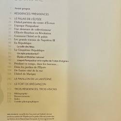 Résidences présidentielles / Adrien Goetz.