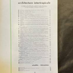 L'architecture intertropicale / Techniques & architecture.