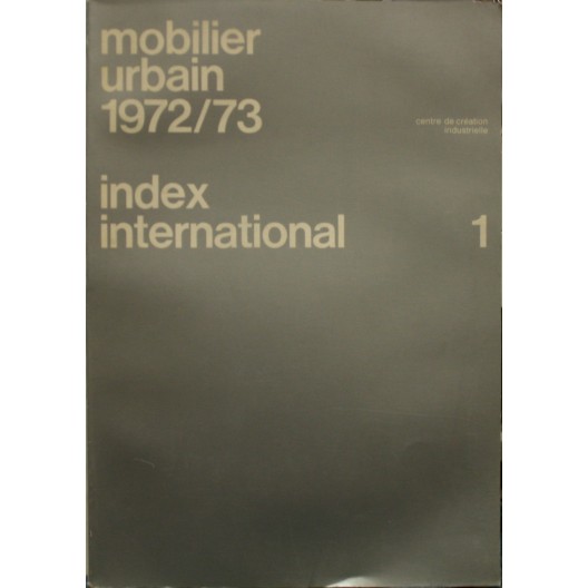 Mobilier urbain 1972/73 Index international 1