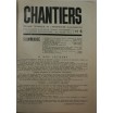 Chantiers / Lot de 6 numéros de 1934 / Rarissime !