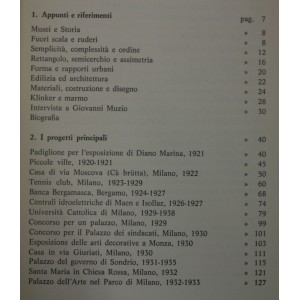 Giovanni Muzio / opere e scritti