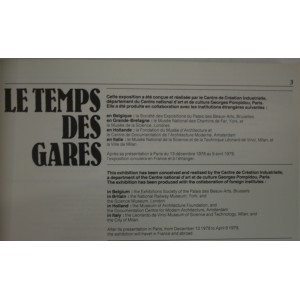 LE TEMPS DES GARES 