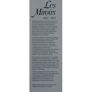 Les miroirs - 1650-1900 