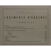 Logements d'urgence. 1945
