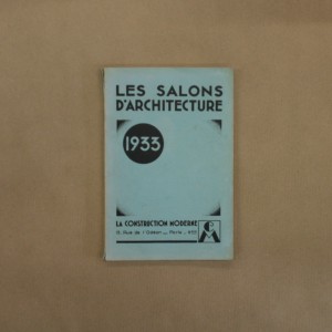 Les salons d'architecture 1933