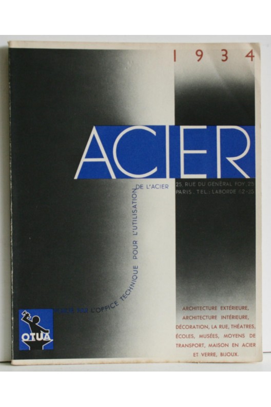 ACIER 1934 / Architecture, décoration / Maison de verre Chareau