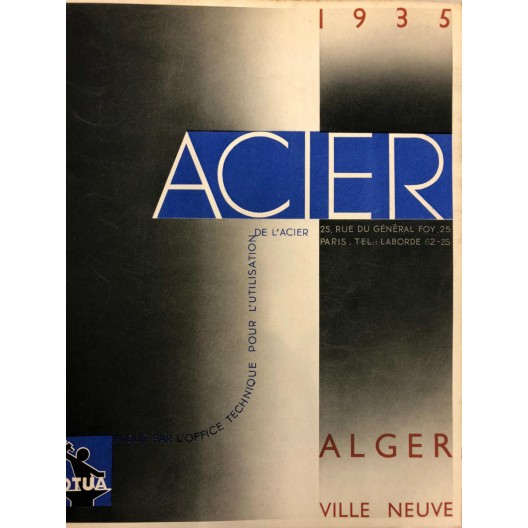 ALGER VILLE NEUVE / OTUA 1935 ACIER