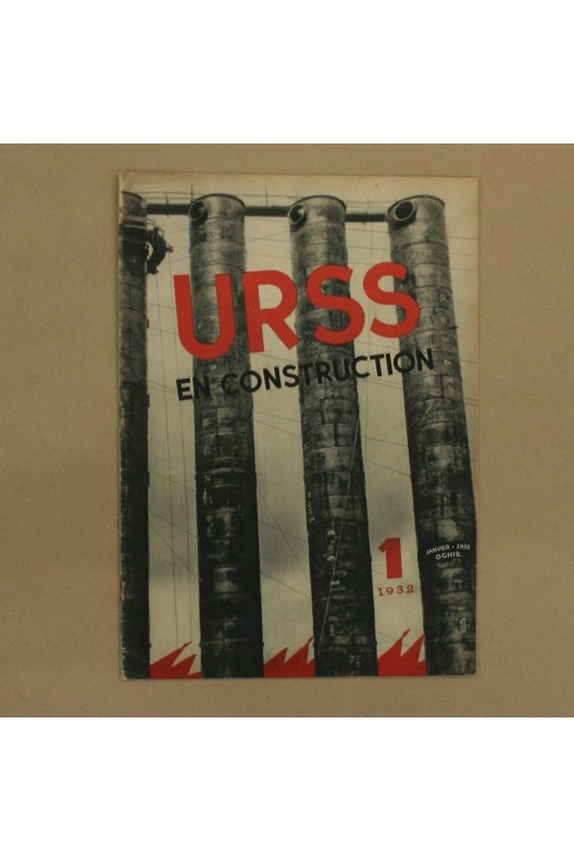 URSS en construction Numéro 1 de 1932 