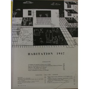 Habitation 1947. Techniques et architecture N° 5-6. 