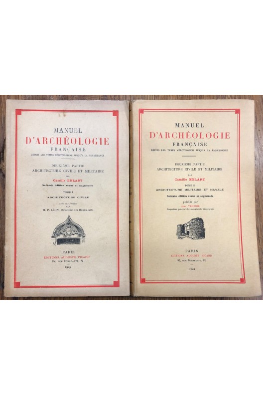 Manuel d'archéologie française. Camille Enlart