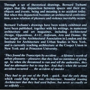 Bernard Tschumi / The Manhattan transcrip