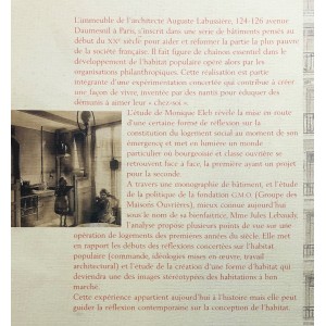 L'apprentissage du "chez-soi" - le Groupe des maisons ouvrières, Paris, avenue Daumesnil, 1908 