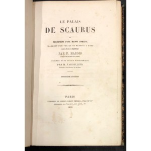 Le Palais de Scaurus / F. Mazois 1859