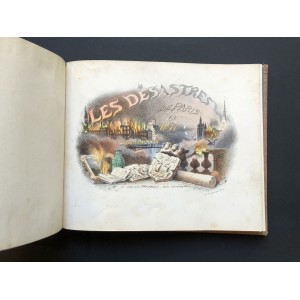 Désastres de Paris en 1871. 