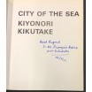 Kiyonori kikutaké / city of the sea (signé)