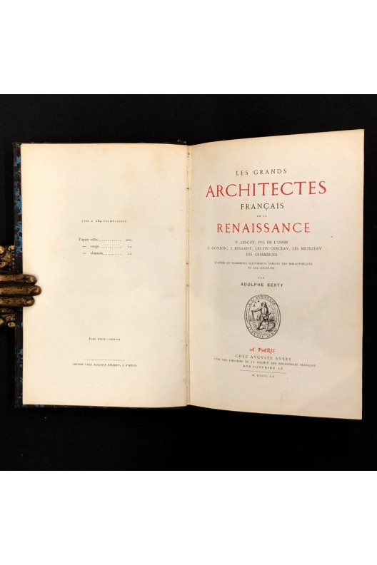 Les grands architectes français de la Renaissance. 