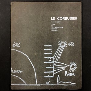 Le Corbusier / Numéro Spécial Construction Moderne 1965 / Cité radieuse