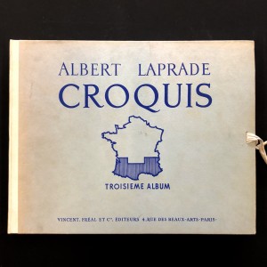 Albert Laprade / croquis / troisième album