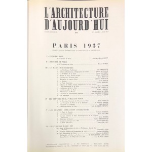 Paris 1937 / L'Architecture d'Aujourd'hui 