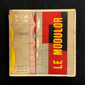Le Corbusier / Le MODULOR / 2ème édition / 1951 / l'Architecture d'Aujourd'hui