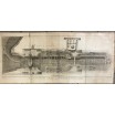 Marine, plan des formes bâties à Rochefort / construction des vaisseaux du Roy
