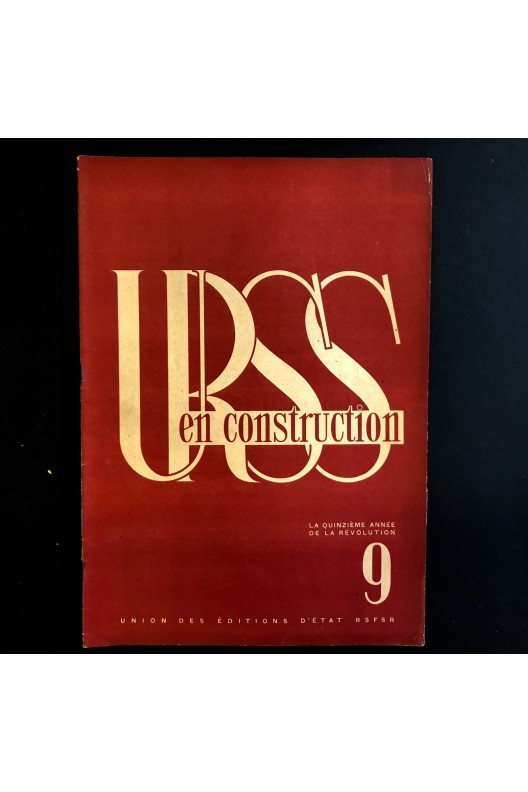 URSS en construction n°9 de septembre 1932 