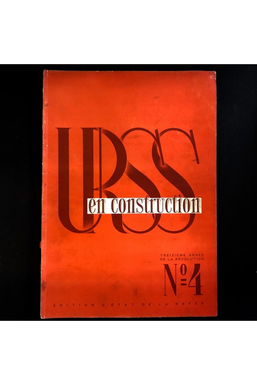 URSS en construction n°4 de 1930.