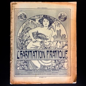 L'habitation pratique septembre 1910 / lithographie Mucha