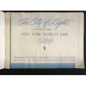 New York Wold's fair 1939. Exposition Universelle 1939. 