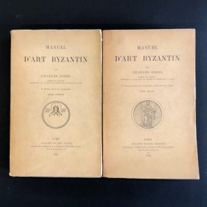 Manuel d'art byzantin par Charles Diehl / 1925 