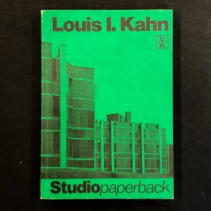 Louis I. Kahn / Studiopaperback 