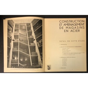 Construction et aménagement de magasins en acier 1931 