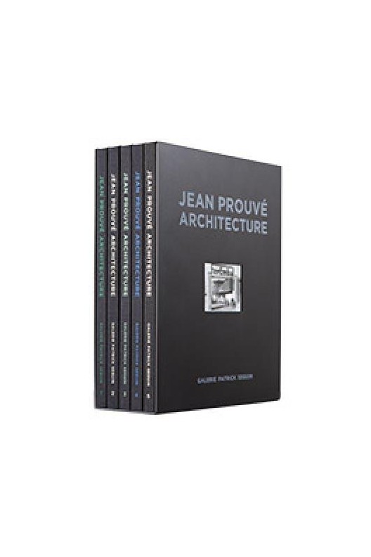  	JEAN PROUVE ARCHITECTURE - COFFRET 1 (5 VOL) /FRANCAIS/ANGLAIS 	