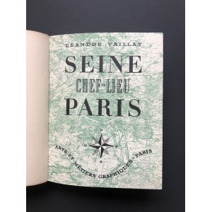 Seine, chef-lieu Paris / Léandre Vaillat 