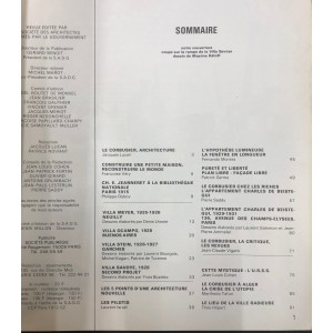 AMC 49  numéro spécial Le Corbusier 1979