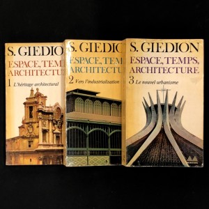 Espace, Temps, Architecture / Sigfried Giedion 