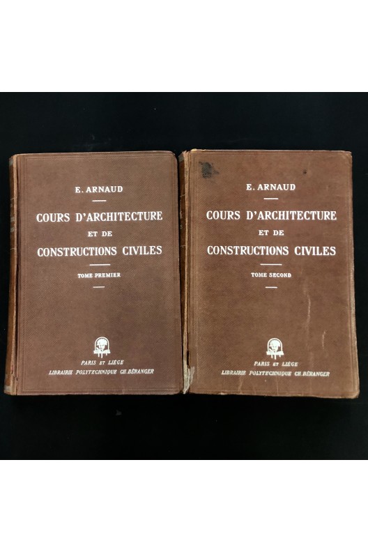 Cours d'architecture et de constructions civiles. 