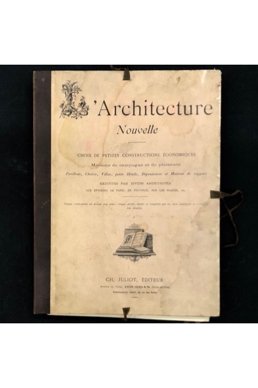 L'architecture nouvelle / Choix de petites constructions économiques.   