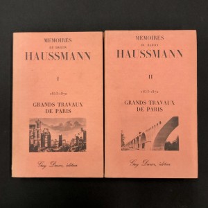 Mémoires du Baron haussmann Tomes 1 et 2 